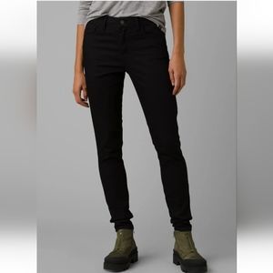 Prana Women's Oday Jeans Black Size 2 Regular 26X30 New with Tags